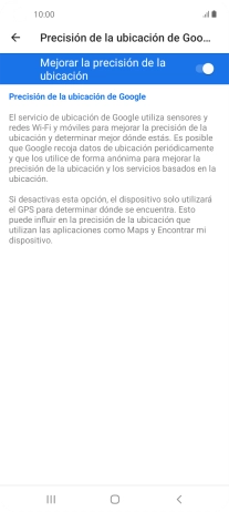 Pulsa el indicador junto a 