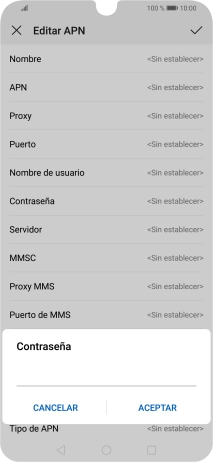 Introduce wap125 y pulsa ACEPTAR.