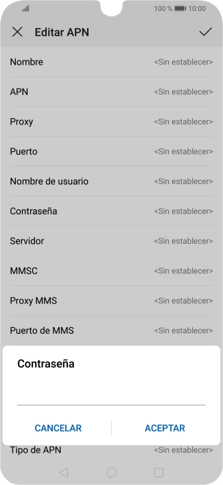 Introduce wap125 y pulsa ACEPTAR.