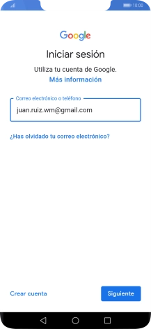 Pulsa Siguiente.