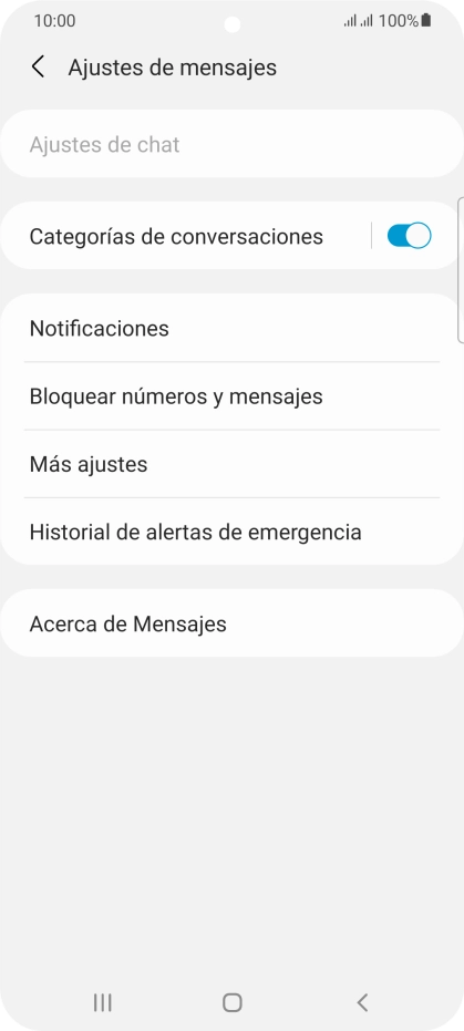 Pulsa Más ajustes. Pulsa Más ajustes.