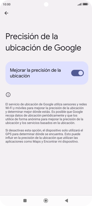 Si pulsas el indicador junto a 