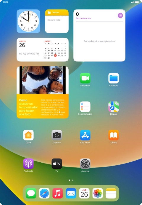 Pulsa Ajustes. Pulsa Ajustes.