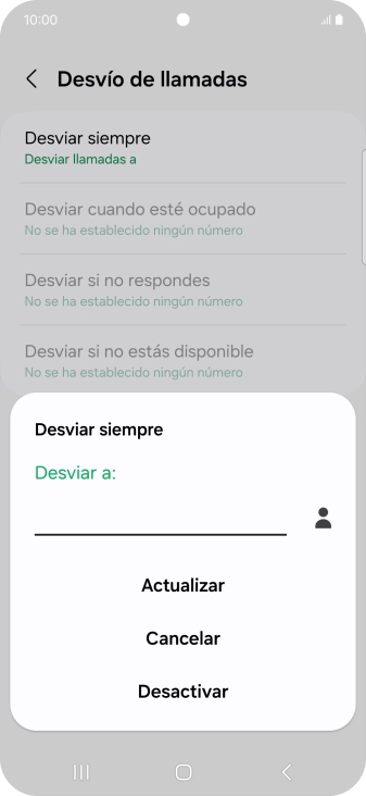 Pulsa Desactivar. Pulsa Desactivar.