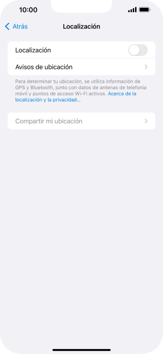 Pulsa el indicador junto a 