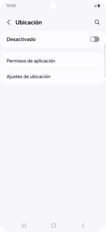 Pulsa el indicador para activar o desactivar la función.