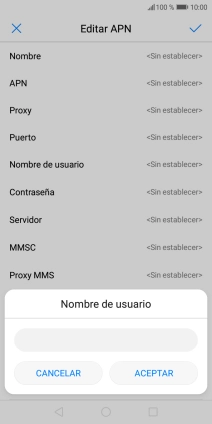 Introduce wap@wap y pulsa ACEPTAR.