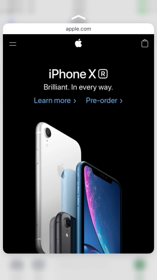 Pulsa con intensidad en la pantalla para ver una sección del contenido deseado.