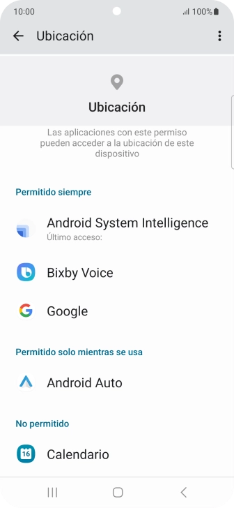 Pulsa la app deseada.