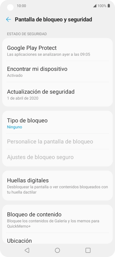 Pulsa la tecla de inicio para terminar y regresar a la pantalla de inicio.