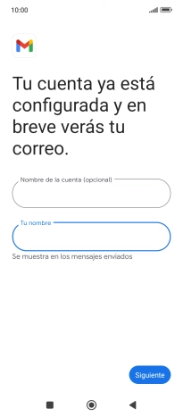 Pulsa Siguiente.