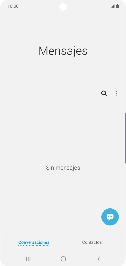 Pulsa el icono de menú.