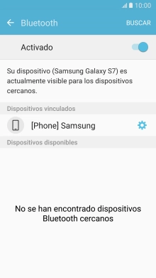 Pulsa la tecla de inicio para terminar y regresar a la pantalla de inicio.