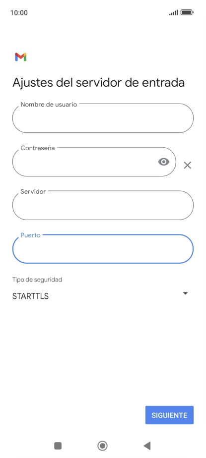 Pulsa la lista desplegable bajo 