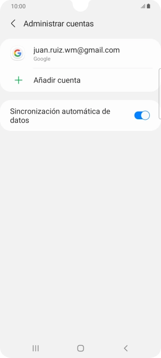 Pulsa la tecla de inicio para terminar y regresar a la pantalla de inicio.