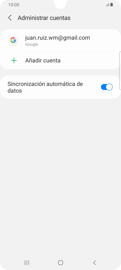 Pulsa la tecla de inicio para terminar y regresar a la pantalla de inicio.