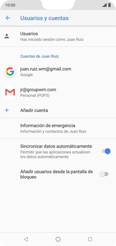 Pulsa la tecla de inicio para terminar y regresar a la pantalla de inicio.