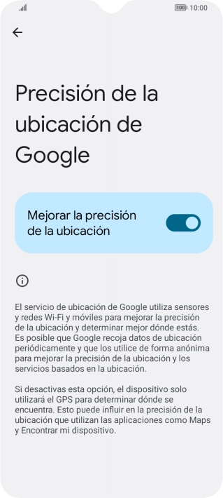 Si pulsas el indicador junto a 