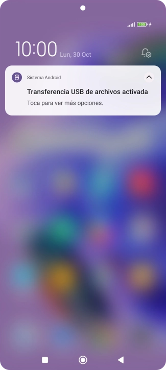 Pulsa Toca para ver más opciones..