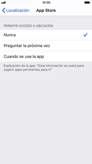 Pulsa el ajuste deseado para activar o desactivar la función.