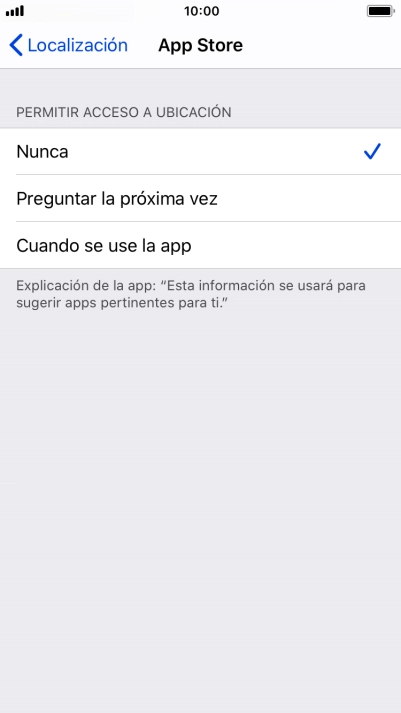 Pulsa el ajuste deseado para activar o desactivar la función.
