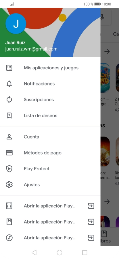 Pulsa Mis aplicaciones y juegos.
