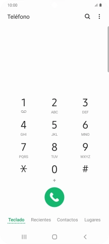 Pulsa el icono de menú.