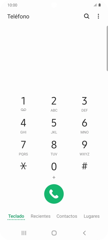 Pulsa el icono de menú.