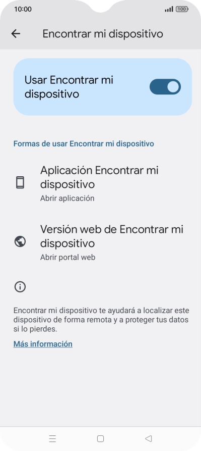 Pulsa la tecla de inicio para terminar y regresar a la pantalla de inicio.
