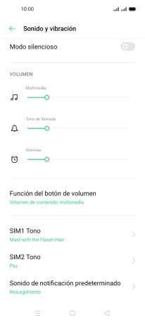 Pulsa la tecla de inicio para terminar y regresar a la pantalla de inicio.