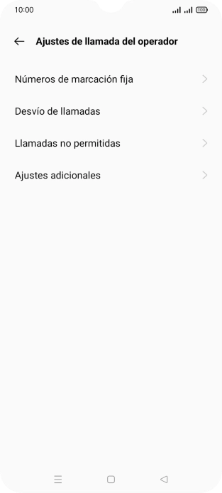 Pulsa Desvío de llamadas.