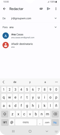 Pulsa el contacto deseado.
