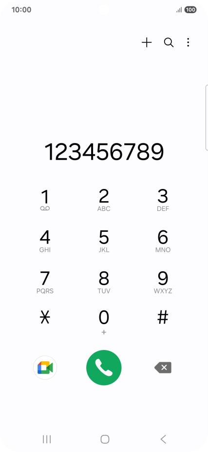 Pulsa el icono de menú.