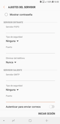 Pulsa INICIAR SESIÓN.