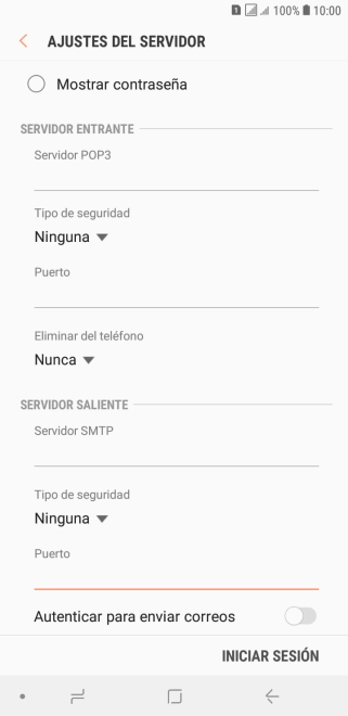 Pulsa INICIAR SESIÓN.