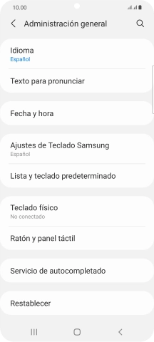 Pulsa Restablecer.