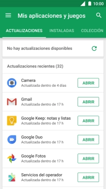 Pulsa INSTALADAS.