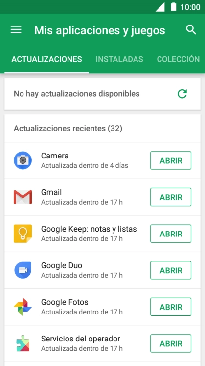 Pulsa INSTALADAS.