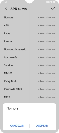 Introduce airtelwap.es y pulsa ACEPTAR.