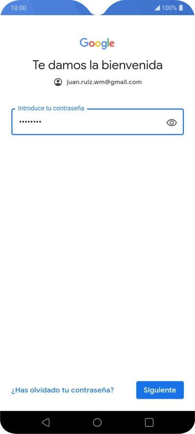 Pulsa Siguiente.