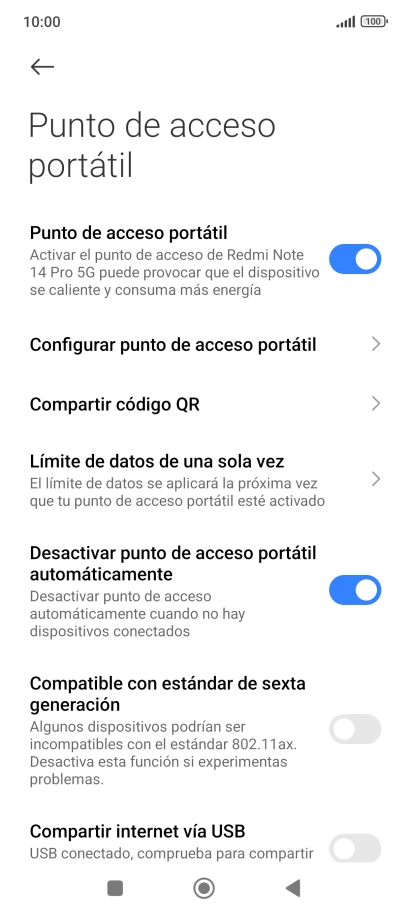 Pulsa la tecla de inicio para terminar y regresar a la pantalla de inicio.