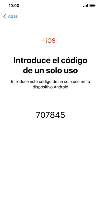 Seguir las indicaciones de la pantalla y de la app Seguir las indicaciones de la pantalla y de la app