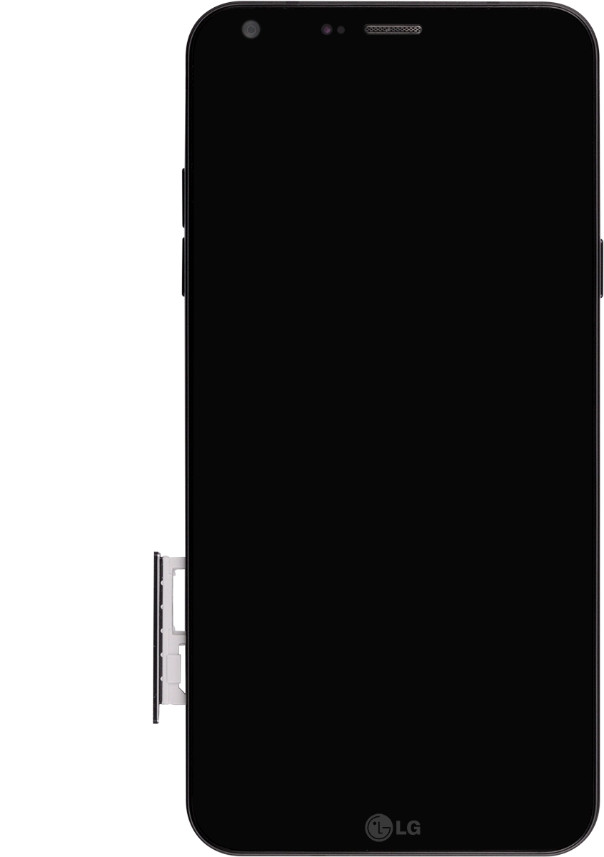 Retira el contenedor de la tarjeta SIM del teléfono.