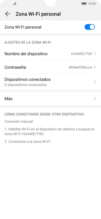 Desliza el dedo hacia arriba desde la parte inferior de la pantalla para terminar y volver a la pantalla de inicio.