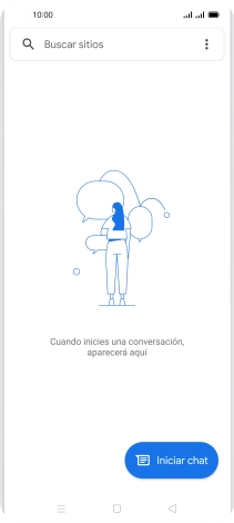 Pulsa el icono de menú.