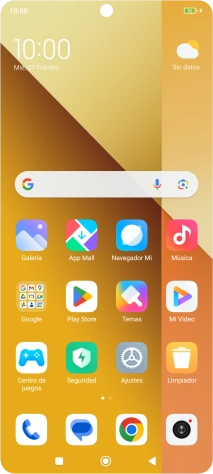 Cuando el icono de carga de batería aparece en la pantalla, el teléfono se está cargando.