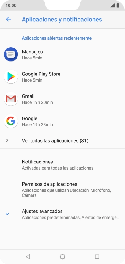 Pulsa Ver todas las aplicaciones.