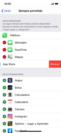 Pulsa Eliminar.
