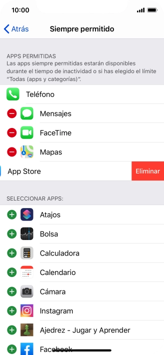 Pulsa Eliminar.