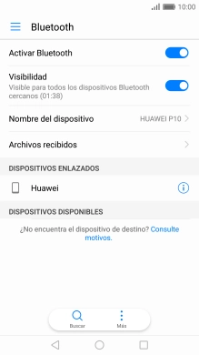 Pulsa la tecla de inicio para terminar y regresar a la pantalla de inicio.